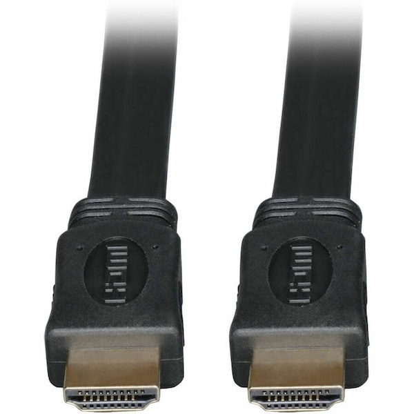 Tripp Lite Gold Video Cable, HDMI, Flat, 3 ft., Black P568-003-FL - main