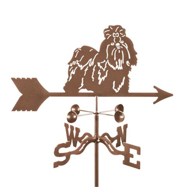 Ez Vane Shih Tzu Dog Weathervane with Four Sided Mount EZ1420-4S - main