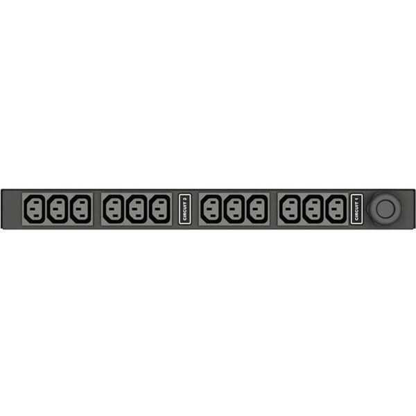 Liebert Power Strip, Rack Mounted, IEC C13, L6-30P, 10 ft., Black VP9571A - main