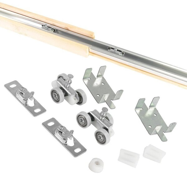 Renin Pocket Door Frame Kit, 36 in W, 96 in H, Commercial Grade PD3080MKDBB - main