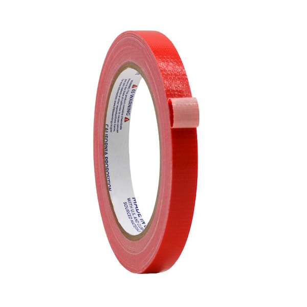 Wod Tape DTC10 Industrial Grade Duct Tape Burgundy 1/2 in. x 60 ft., 96PK WOD DTC10-00500-96-60-BUR - main