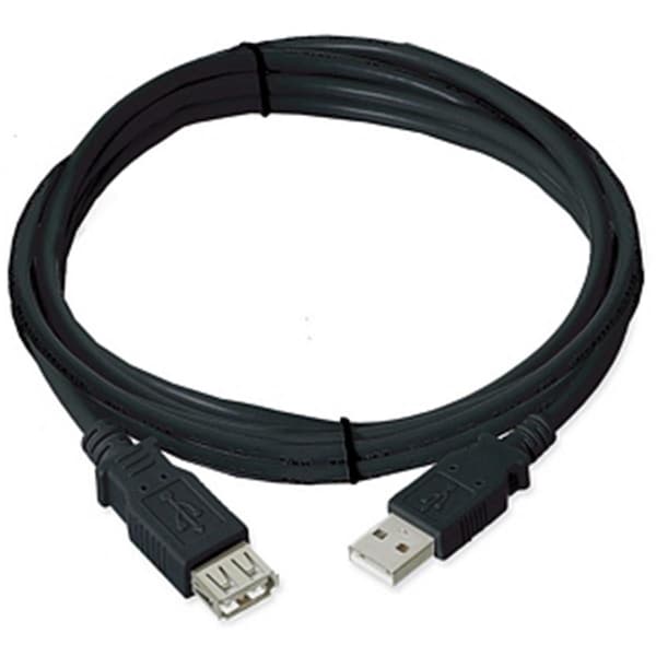 Fivegears USB 2.0 A Male To A Female, 6ft, Black FI276464 - main