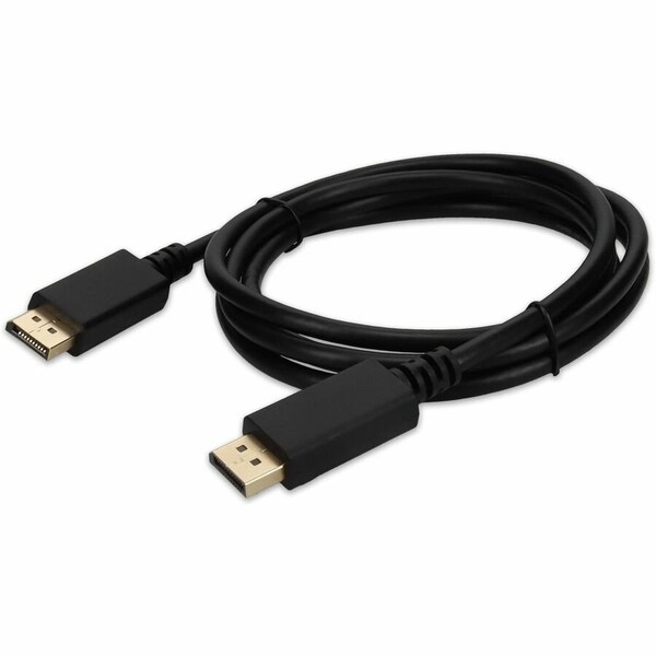Add-On ADDON 6FT DISPLAYPORT MALE TO MALE BLACK CABLE MAX RESOLUTION UP TO 3840X2160 4 DISPLAYPORT14MM6F - main