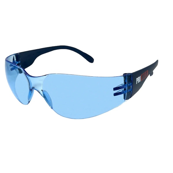 Pri Max Metal Detectable Safety Glasses, Blue Lens with Anti-Fog and Anti Scratch Coating SG90B/AF - main