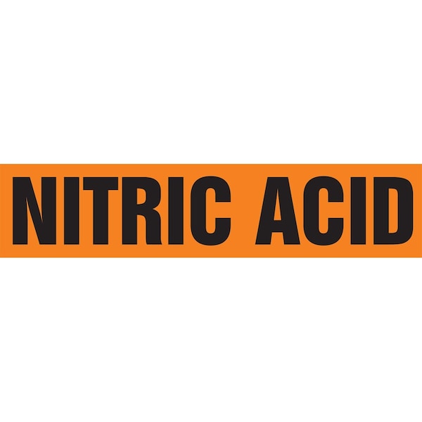 Accuform ASME ANSI PIPE MARKER NITRIC ACID RPK527STC - main
