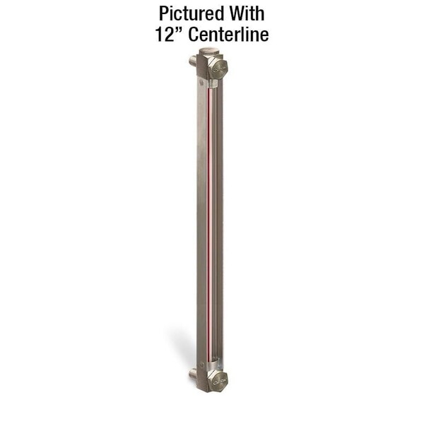 Oil-Rite Standard Steel Liquid Gauge with Straight Threads and Buna-N Seals - 18in., 1/2in.-13 B1559-11800BA2W - main