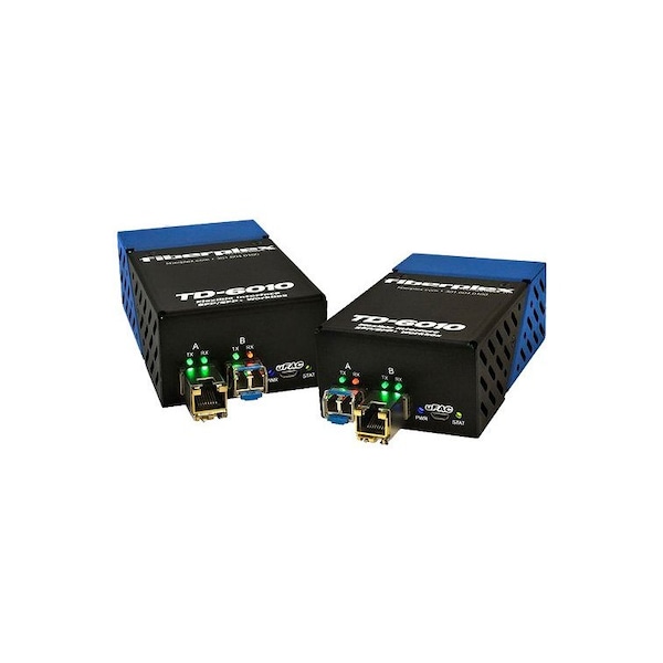 Patton TD-6010 Pair Preconfigured DANTE? to Multimode Optical Conversion, 1310nm TKIT-DANTE-M - main