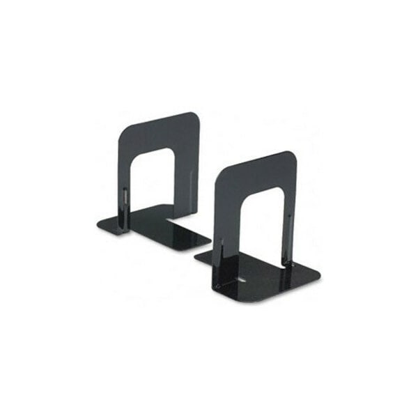 Universal Products Standard Economy Metal Bookends, Black Enamel 54051 - main