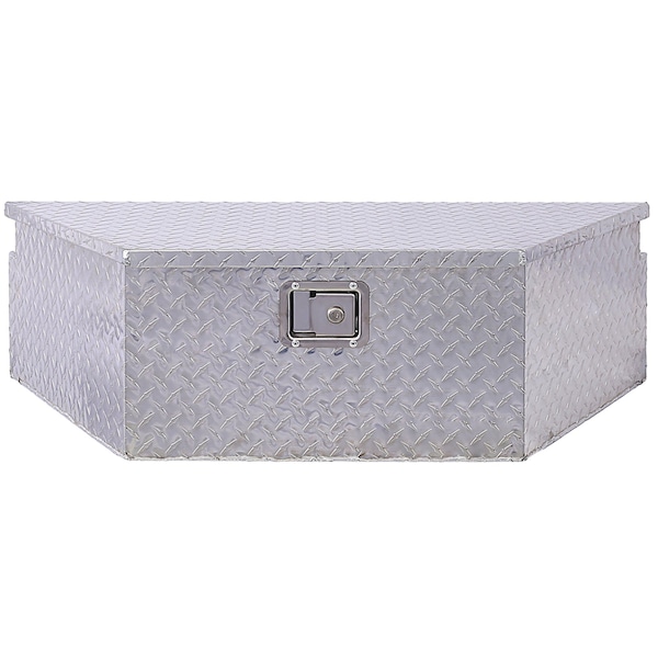 Edendirect 39 in. Trailer Tongue Box, RV Trailer Truck Tool Truck Tool Box, with Lock Keys Side Handle IR-W46581852 - main