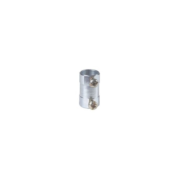 Amfico Conduit Fitting Coupling, 2 in, Set Screw, Steel, Zinc Plated SS65US - main