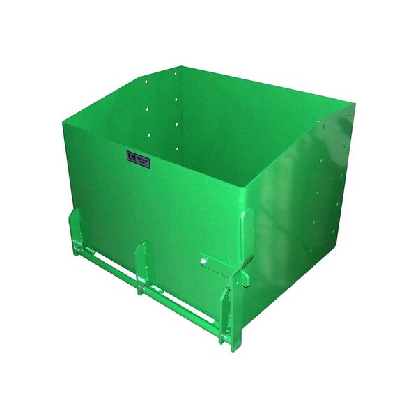 K&M Mfg 28-In. Standard Weight Box 28-In. x 22-In. x 20-In. Green Powder Coat 1826 - main