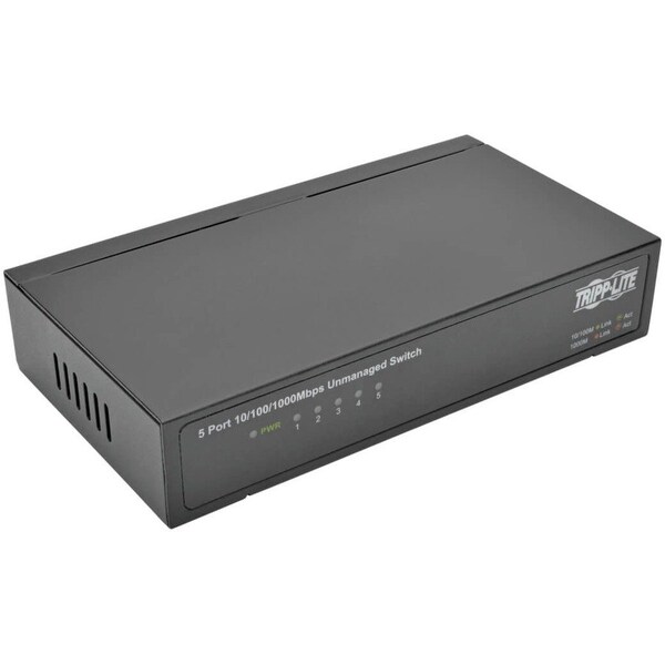 Tripp Lite Gigabit Ethernet Switch Desktop Metal Unmanaged Switch 5-Port NG5 - main