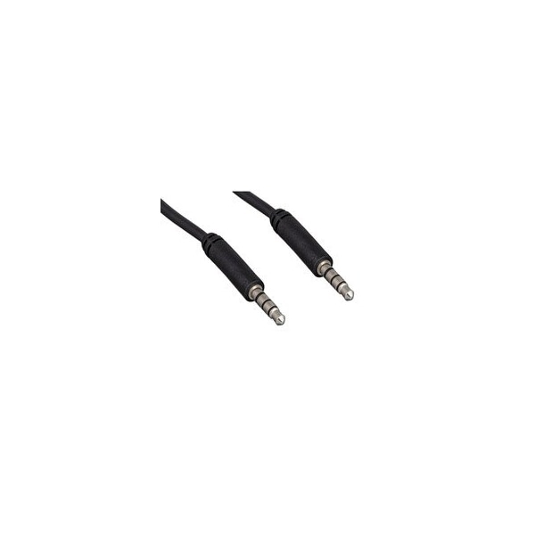 Cable Wholesale 3.5mm Stereo Male / 3.5mm Stereo Male, TRRS Mic Cable, 6 ft 10A1-40106 - main