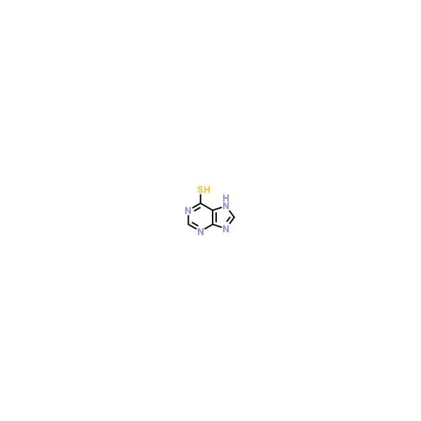 Ak Scientific 6-Mercaptopurine (1g), CAS 50-44-2 H348-1g - main