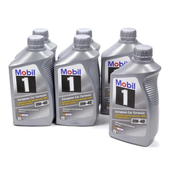 Mobil 1 112628 0W-40 Synthetic Motor Oil - 1 qt. - Case of 6, 6PK MOB112628 - main