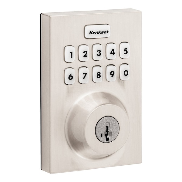 Kwikset Keypad Deadbolts Satin Nickel HC620CNTZW700LR-15S - main
