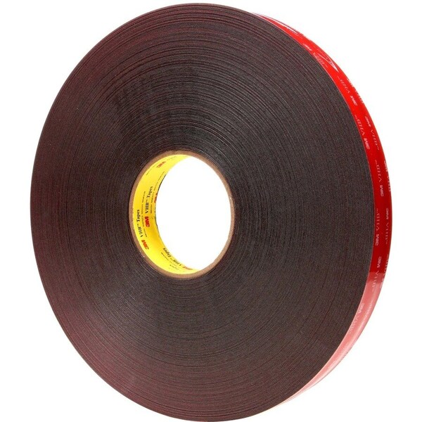 3M Foam Tape, Black, 72 yd L, 3/4 in W 5925 - main