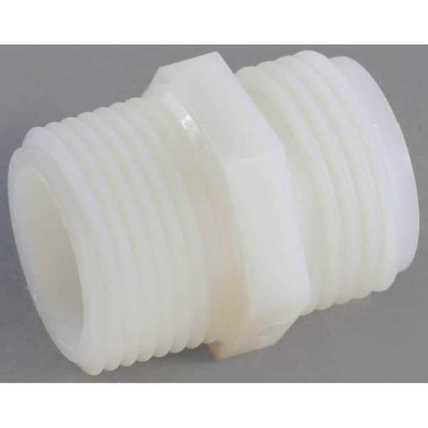 Anderson Metals Hose Adapter, 3/4 x 1/2 in, GHT x MPT, Nylon, For: Garden Hose 53778-1208 - main