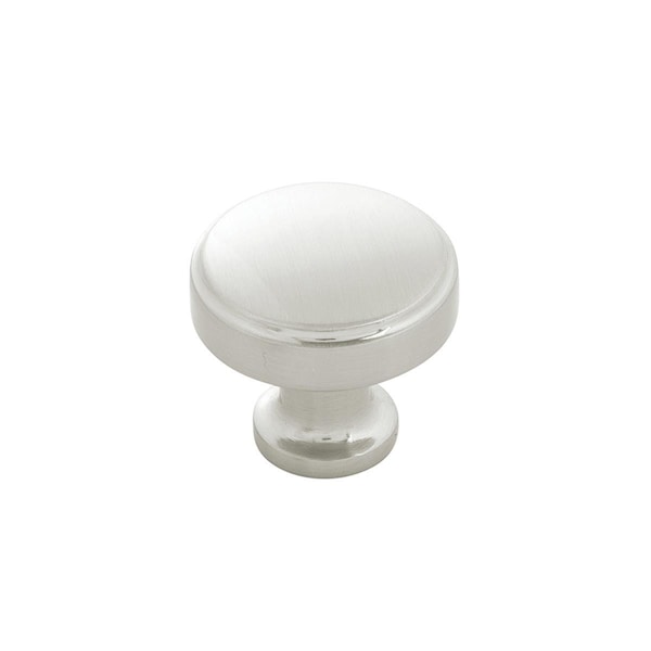 Gan Eden 1.25 in. dia. Cabinet Knobs, Satin Nickel GA1557238 - main