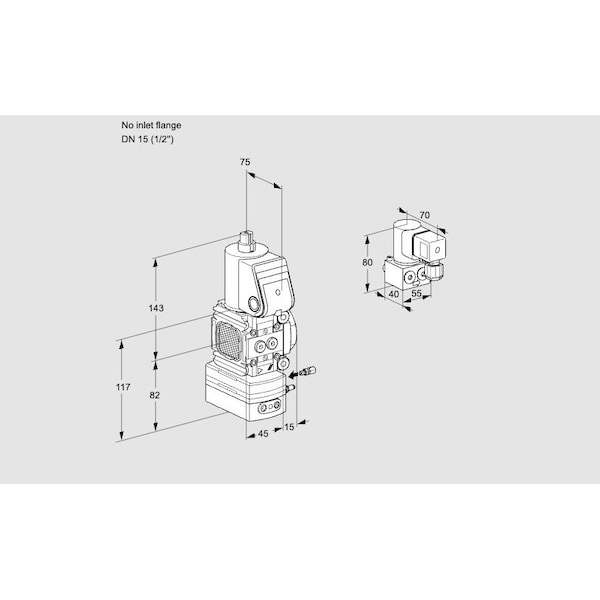 Honeywell Kromschroder VAG1-/15R/NWBE KS88012857 - main