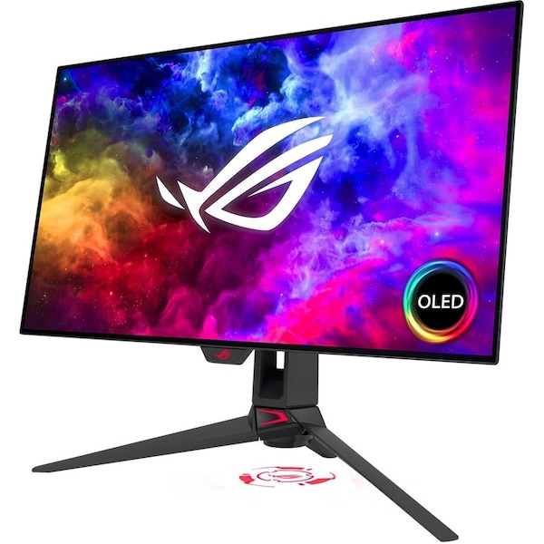 Asus ROG Swift PG27AQDM 27" Class WQHD Gaming OLED Monitor - 16:9 - Black PG27AQDM - main