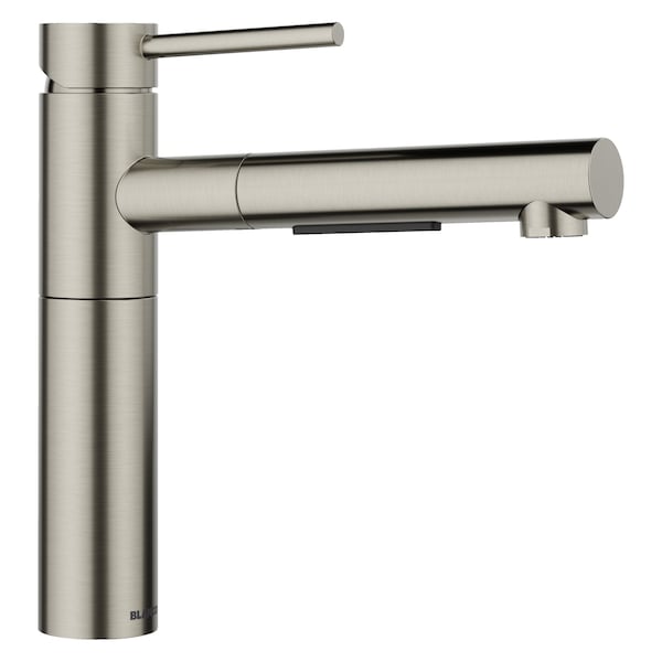 Blanco Alta II Pull Out 1.5 GPM, Satin Platinum 443256 - main