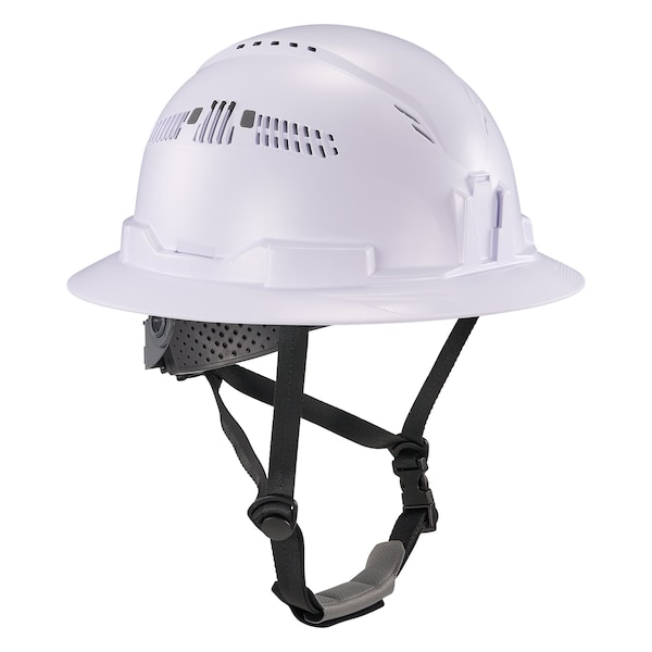 Ergodyne White Full Brim Safety Helmet, Type 2, Class C 8964 - main