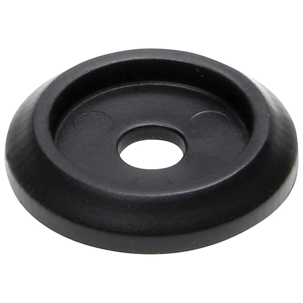 Powerhouse Plastic Body Bolt Washer, Black, 10PK PO3608321 - main