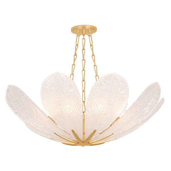 Corbett Lighting Galena 9 Light Chandelier in Vintage Gold Leaf Finish 538-34-VGL - main