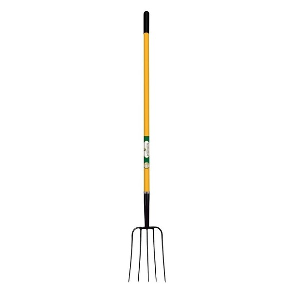 Landscapers Select Fork Manure Fiberglass 5 Tine, 54 in BPJ-5F-OR - main