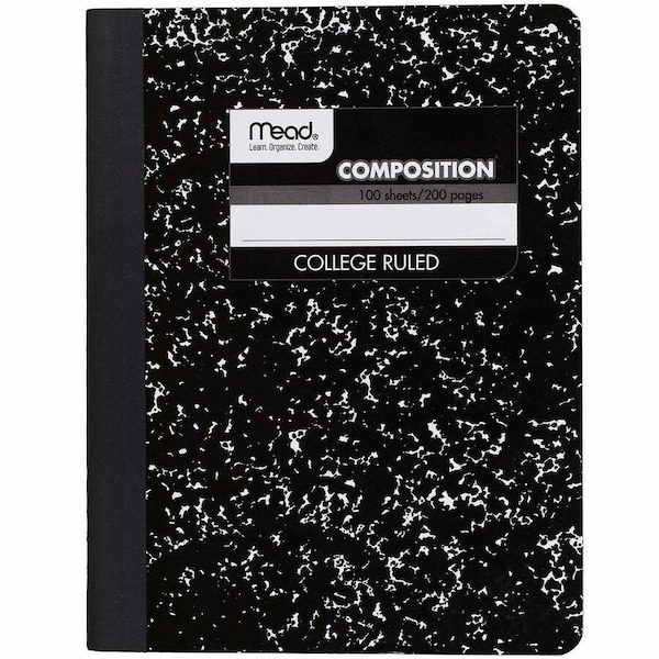 Mead Composition Book, 3 Subject 09932 - main