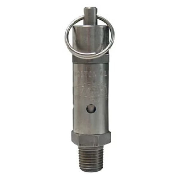 Dixon Standard Safety Pop-Off Valve, 1/4 in, MNPT, 173 SCFM, Stainless Steel Body SV200SS - main