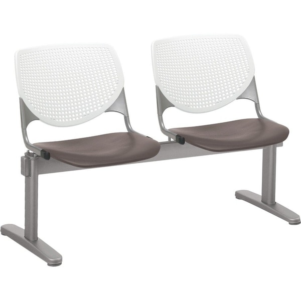 Kfi Kool Beam Seat Beam Seating, 47 in W 22†L 31†H, Polypropylene Seat 2300BEAM2-BP08-SP18 - main