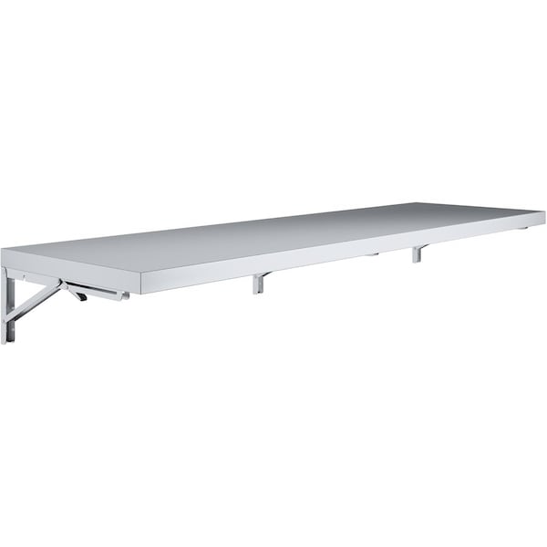 Amgood AmGood 18 in. x 60 in. Stainless Steel Folding Wall Shelf AMG FWS-1860-Z - main