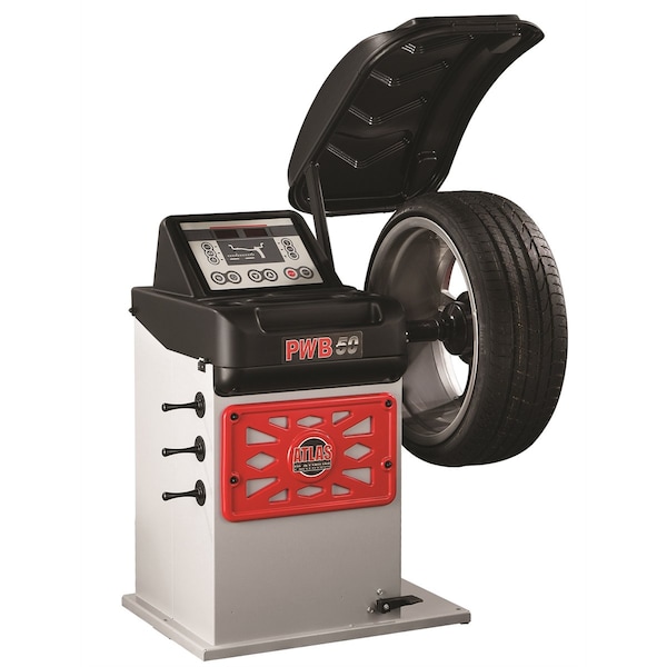 Atlas Automotive Equipment PLATINUM COMPUTERIZED WHEEL BALANCER ATEAP-PWB50-110V-FPD - main