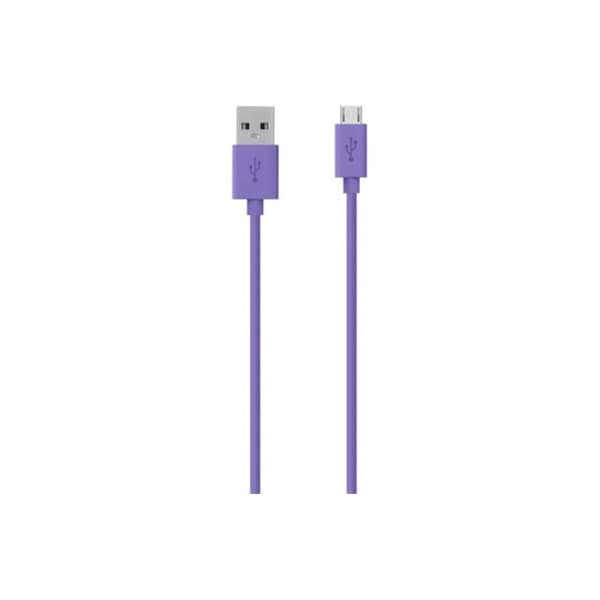 Belkin Mixit Micro-Usb To Usb Chargesync Cable (Purple) F2CU012BT04-PUR - main