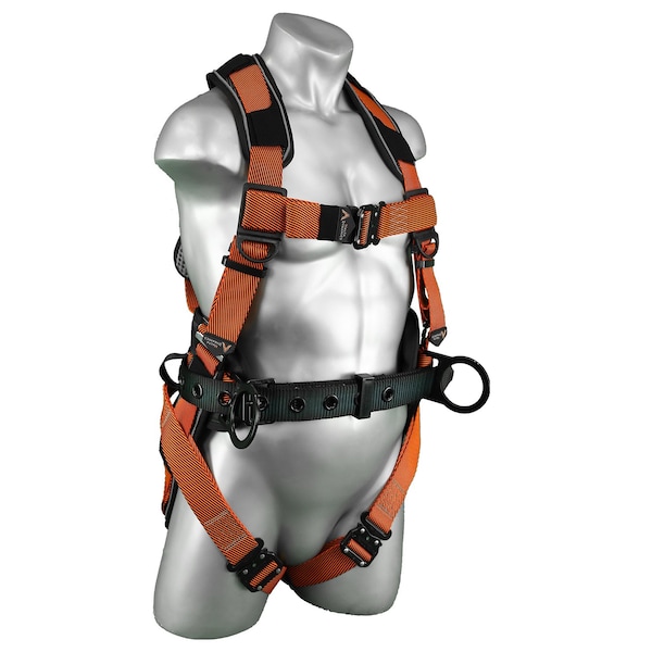 Malta Dynamics Warthog Comfort Maxx Belted Full Body Harness, S/M, 130-310 lb, Quick Connect Chest/ B2201 - main