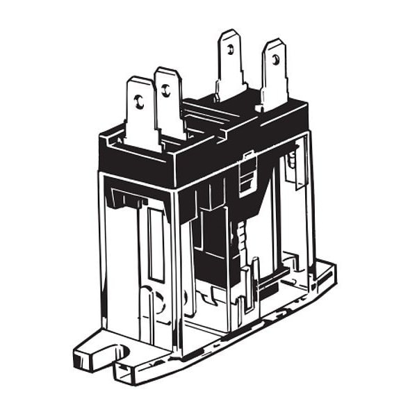 Omron Custom Relay, 106 mA, 4 Pins, Quick Connect G2R-1A-T DC5 - main