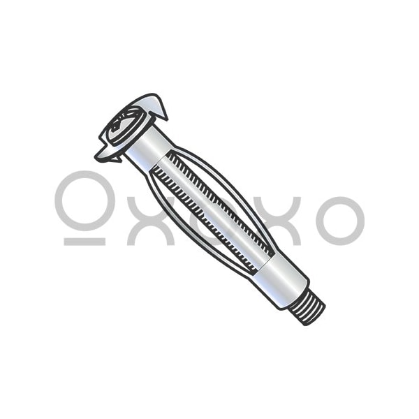 Oxoxo 1/4 SHORT Small Hollow Wall Anchor Zinc, 50PK 283209 - main