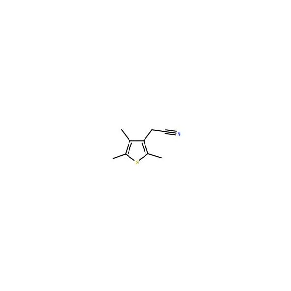 Ak Scientific 3-(Cyanomethyl)-2, 4, 5-trimethylthiophene (5g), CAS 112440-49-0 7998AJ-5g - main