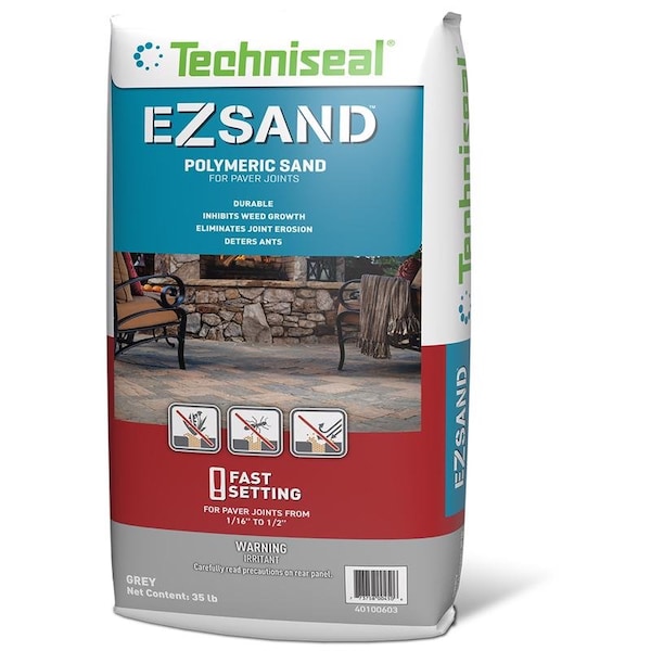 Techniseal EZ Sand Gray Polymeric Jointing Sand 35 lb 141000100 - main