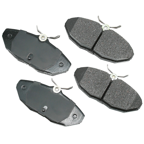 Akebono 00-06 Ford/Jag/Linc-Ls/S-Type/T-Bird/-Rr Euro Pads, Eur806 EUR806 - main