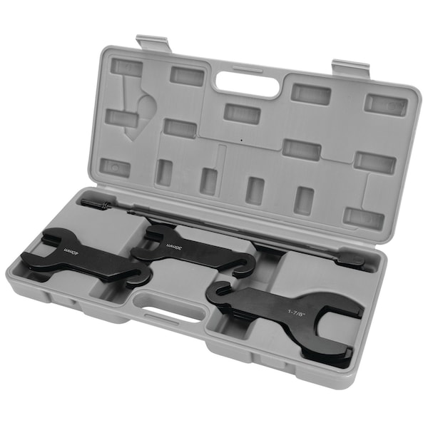 Performance Tool 8 pc. Pneumatic Fan Clutch Wrench Set, Air Hammer Tool, 7/8 in. to 47mm W80501 - main