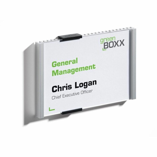 Durable Office Products Info Sign, 6-1/8"W x4-3/8"H 480123 - main