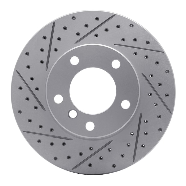 Dynamic Friction Co DFC Geoperformance Rotor - Drilled and Slotted 830-31043L - main