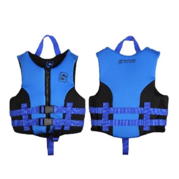 Seachoice Evoprene L Sizes Blue/Black Life Vest 50-85136 - main