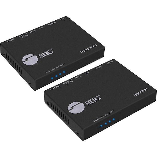 Siig EXTENDS HDMI AV SIGNALS UP TO 330FT 100M OVER A SINGLE CAT5E/6 CABLE WITH INDU CE-H23F11-S1 - main
