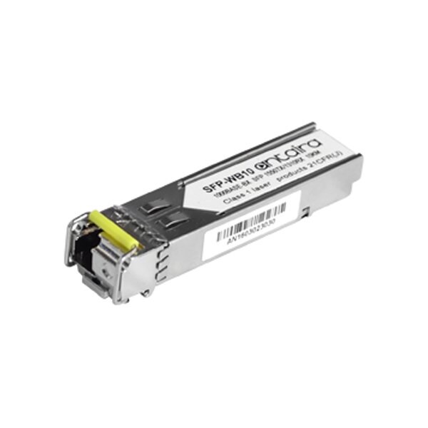 Antaira HP Compatible, 1.25G Gigabit SFP Transceiver WDM-B, SM/LC/10KM/11.0dB/TX:1 SFP-WB10-T-H - main
