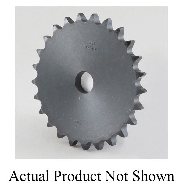 Tsubaki Stock Sprocket, 1-3/8 Bore, #160 chain, 32 T, 2.405 Dia P, 1045 CR CS 160A32 - main