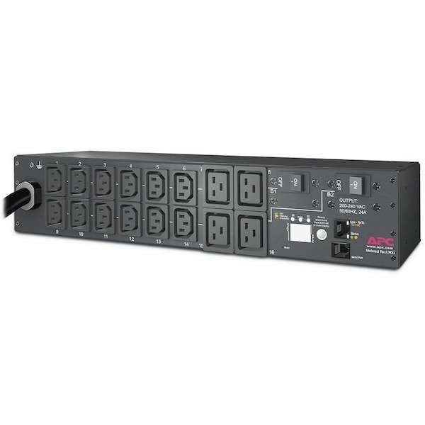 Apc PDU METERED 2U 30A 208V 12 C13&4 C19 AP7811B - main